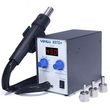 YIHUA 857D+ Profi-Heißluft-Reworkstation mit Roots-Gebläse Für SMD/BGA Entlöten