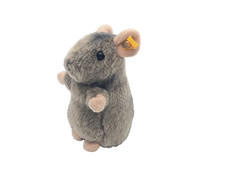 Steiff Piff Maus Stofftier 10cm Grau 056222 Vintage Gut KF