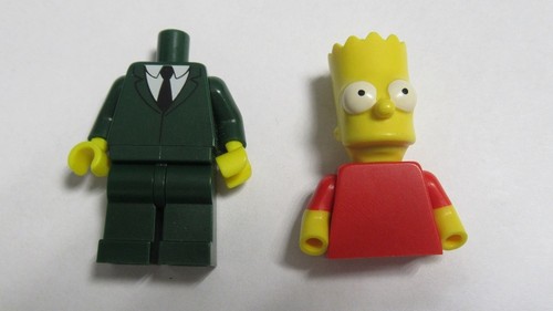 Lego minifigur simpsons - lego, sim008