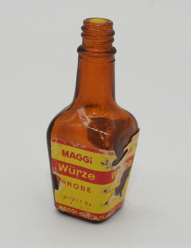 Alte glasflasche maggi für - glasflasche,