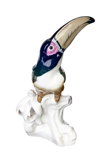 Meissen figur tucan - meissen,