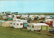 AK Hooksiel, Campingplatz, Wohnwagen Vorzelte, Cekade 1975 (Nr. 2047)