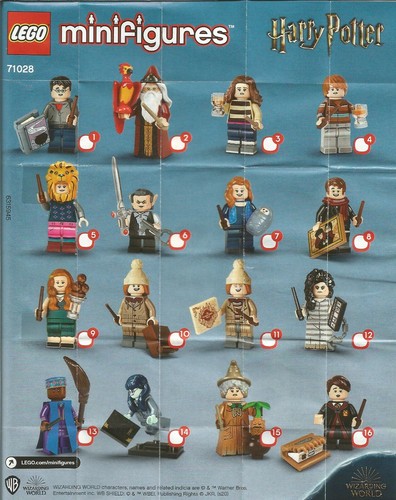 Lego minifiguren 71028 harry - minifiguren,