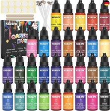 Flüssig-Kerzenfarbe ? 30 Farben Wachsfarbe auf Ölbasis für die Herstellung von K