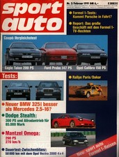 Zeitschrift Sport Auto #2 von