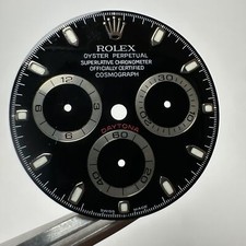 Rolex Daytona schwarzes Zifferblatt nicht perfekt 116520 gebraucht