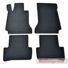 Gummimatten Gummifußmatten Mercedes C-Klasse W204 Limousine ab Bj.01/2007 - 