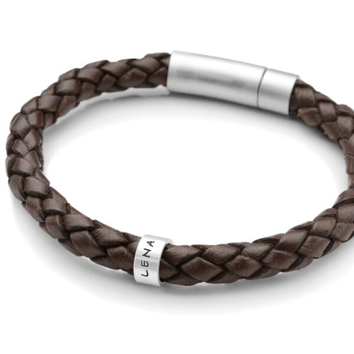 Lederarmband herren gravur - lederarmband,
