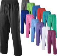 Schlupfhose OP-Hose Anzug Arzt Pflegerhose Damen Herren Altenpfleger Kleidung