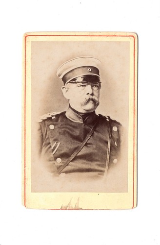 Cdv foto reichskanzler otto - reichskanzler,