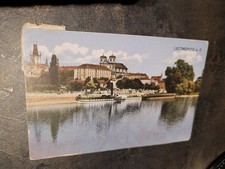 Leitmeritz a.E., Postkarte alt gelaufen