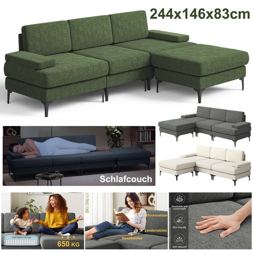Förmiges ecksofa mit - l-förmiges,