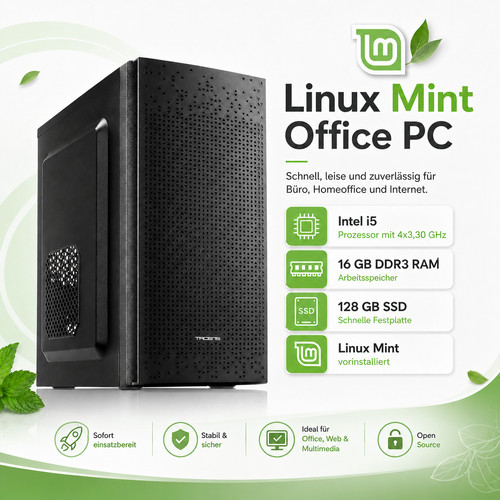 Linux mint office - linux, pc