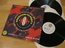 2 LP Various Freedom To Party The First Legal Rave Technotronic Vinyl MODEM 1048