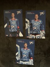 3 Autogrammkarten Adler