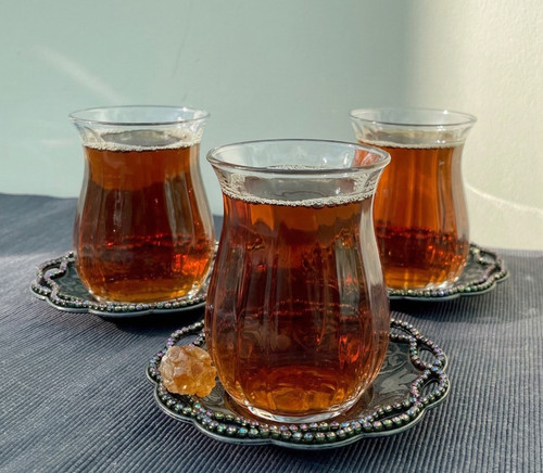 Elegantes türkisches tee - tee-, &