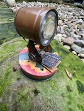 Spielzeug Blechspielzeug Suchscheinwerfer mit Morsetaste und Signalbook