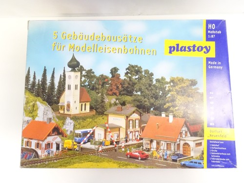 Plastoy bausatz dorfset set - h0,
