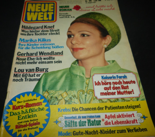 Neue welt 1977 lilli - neue,