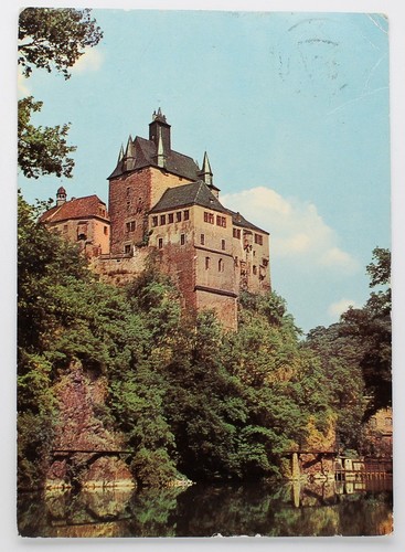 Postkarte burg - postkarte, ak