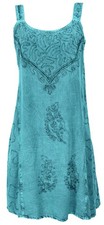 Besticktes Indisches Minikleid