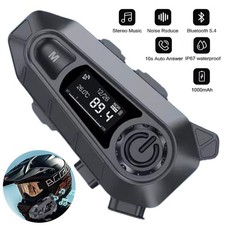 Bluetooth 5.4 Motorrad Helm