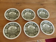 Villeroy Boch Rusticana grün 6 Unterteller Tassenteller Teller 15 cm