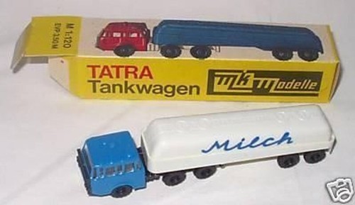 Ddr modellauto tatra tankwagen - modellauto,