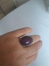 Ring Gross Lila Stein 