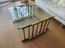 Vintage Couchtisch Set Glas