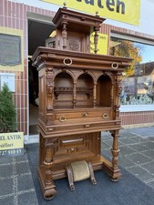 Gründerzeit Anrichte Vertiko Buffet Kredenz Sekretär Historismus Höhe 184 cm Top