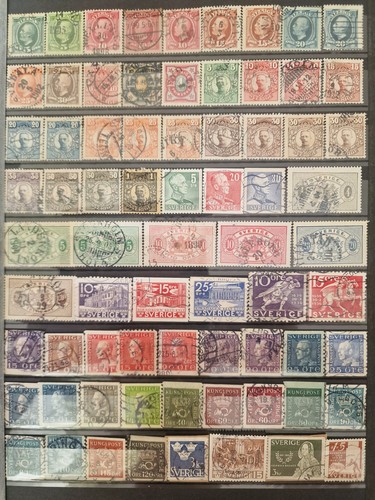Schwedische briefmarken - schwedische,