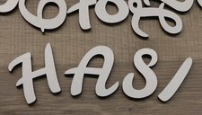 Buchstaben und Zahlen einzeln