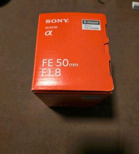 Sony sel 50f18f 50mm 8 - sony, f/1.8