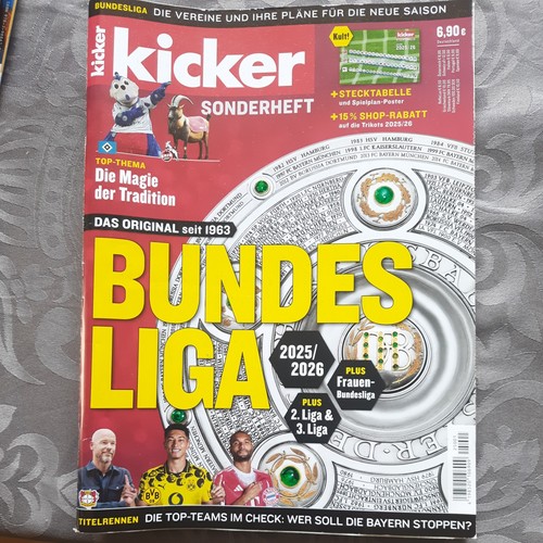 Kicker sonderheft fußball - sonderheft,