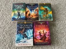 Lot Of 5 Rick Riordan Series