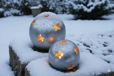 Sternkugel,Windlicht,Terracott