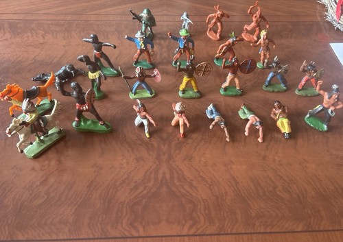 Ddr westernfiguren indianer - 25,