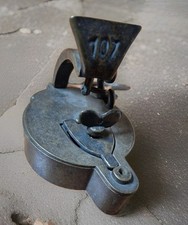 Bergbau Alte Grubenlampe, Frosch No. 107 Original