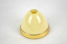 alte Lampentülle mit Messingrand 50er 60er für mid century Spider Tütenlampe