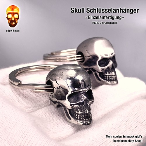 Skull schlüsselanhänger - schlüsselanhänger,
