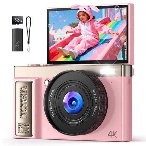 Digitalkamera rosa 180 grad - rosa,