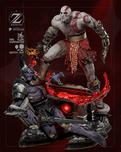 Kratos god war - 1:6, scale