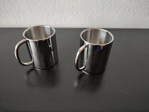 Tcm edelstahl becher - edelstahl, /
