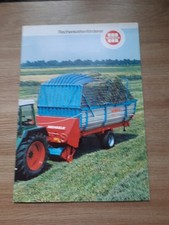 Mengele Rechenkettenförderer Futterschoner Prospekt 12/1981 12 Seiten