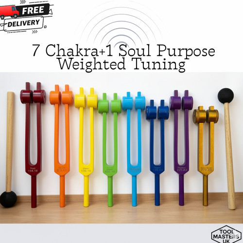Teiliges chakra stimmgabel - 8-teiliges,