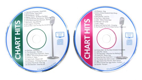 Charts karaoke cds - karaoke, 36