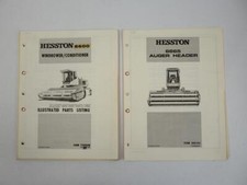 Hesston 6600 6665 windrower - hesston,