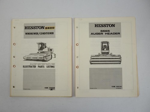 Hesston 6600 6665 - , +
