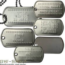 DOGTAG MIT KETTE & PRÄGUNG